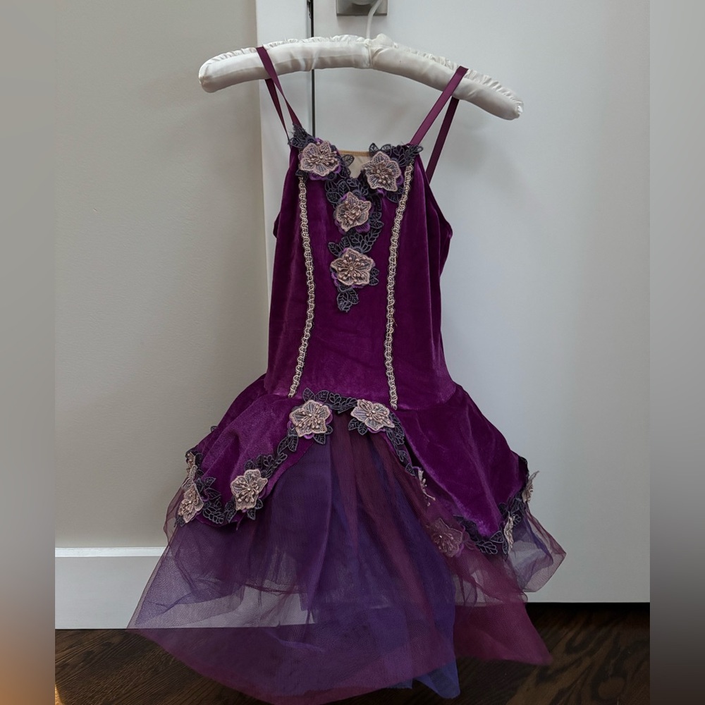 Revolution Purple and Pink Kids Dance Costume